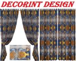 Set 2 draperii DECORINT pe inele capse (COD:DC.27) 