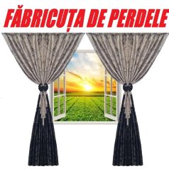 Set 2 draperii DECORINT pe rejansa (COD:DR.109)