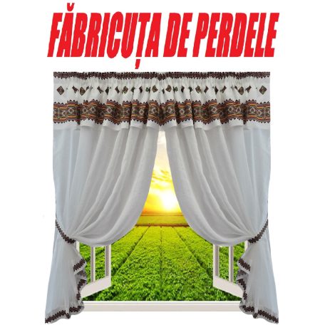 PERDEA CONFECTIONATA TRADITIONALA (COD: PT.169)