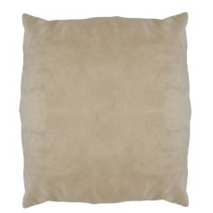  Perna decor umpluta Decorint (P36), catifea crem, dimensiuni: 40 x 40 cm
