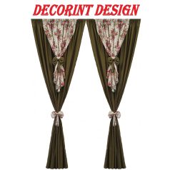 Set 2 draperii DECORINT pe rejansa (COD:DR.79)